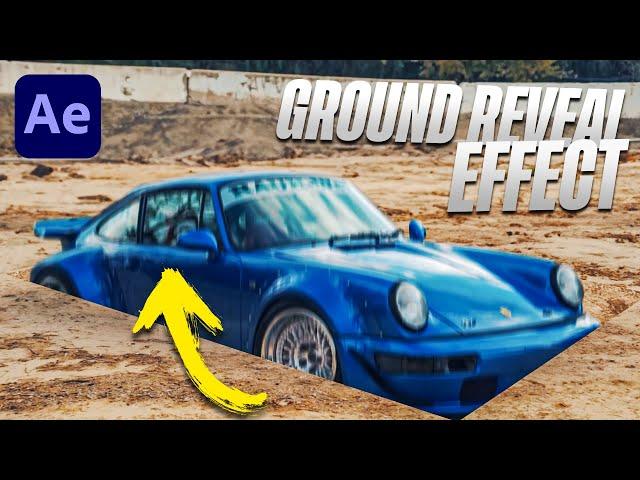 Ground Reveal Effect - After Effects Tutorial