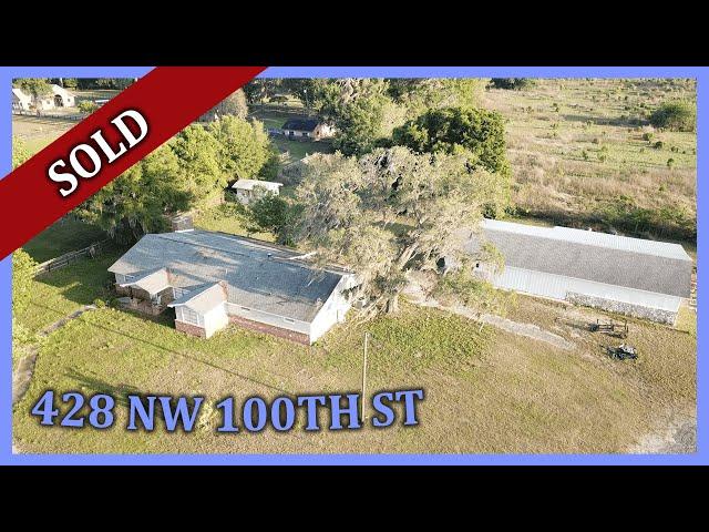 SOLD | 3 Bedroom Home on 10 acres, Ocala, Florida | Farm For Sale | With Ira Miller