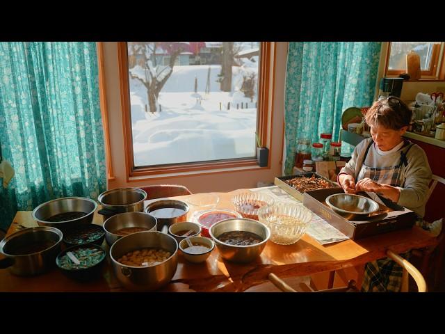 -10℃ Life in Rural Japan: Cooking with My Mom and Shoveling Snow