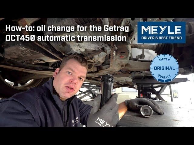 Simple and fast: the transmission oil change for the Getrag DCT450 automatic transmission