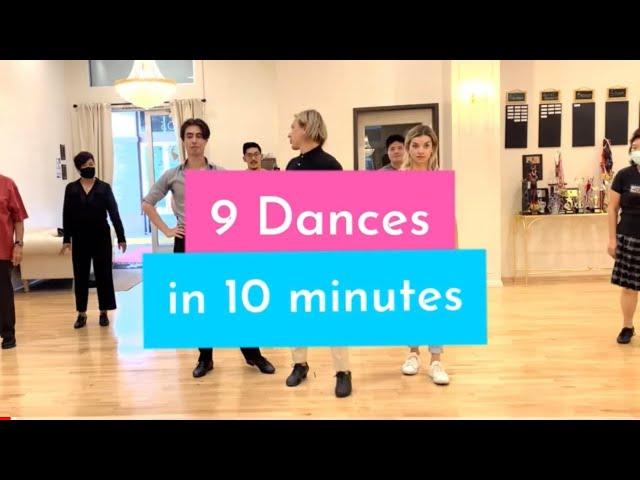 9 DANCES in 10 MINUTES Learn in this Ballroom Dance Course more then in your Entire Life! BASICS