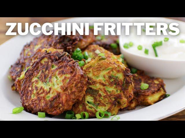 Zucchini Fritters Recipe | Zucchini Pancakes