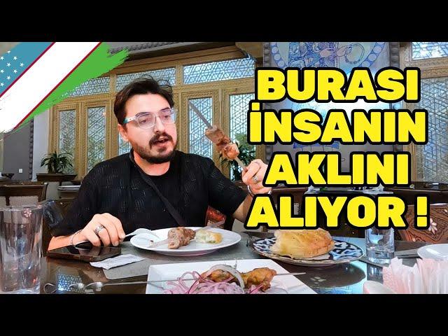 ÖZBEKİSTAN’DA LÜKS RESTORANTTA ÖDEDİĞİM ŞOK HESAP !!