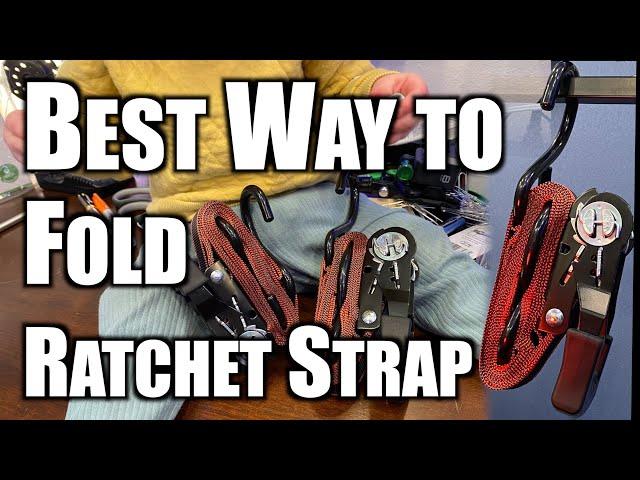 Best Way to Fold Ratchet Strap with Hook