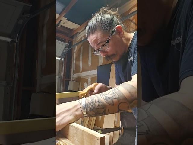 Box making 101: Cutting recesses #woodworking #heirloom