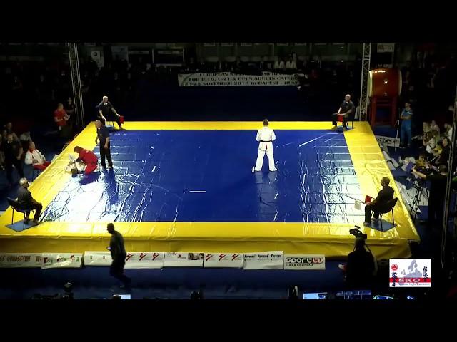 European Championship U21 Final - 65 kg. Bohdan Lemishko - Damian Bilbak