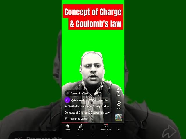 Concept of Charge & Coulomb's law #differentiationjee #engineering #differentiation #education
