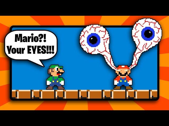 Mario, but uh...YOUR EYES?! - BTG Reacts to funny Mario and Sonic videos!!