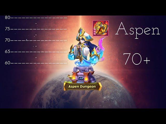 New Heights in Aspen Dungeon Featuring Splendid Crown - Idle Heroes