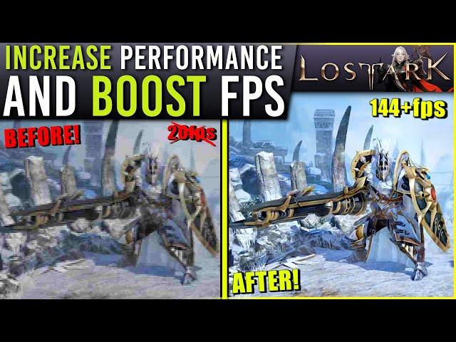 LOST ARK Guide: How to BOOST FPS and OPTIMISE Performance (Fix LAG & Stutters)