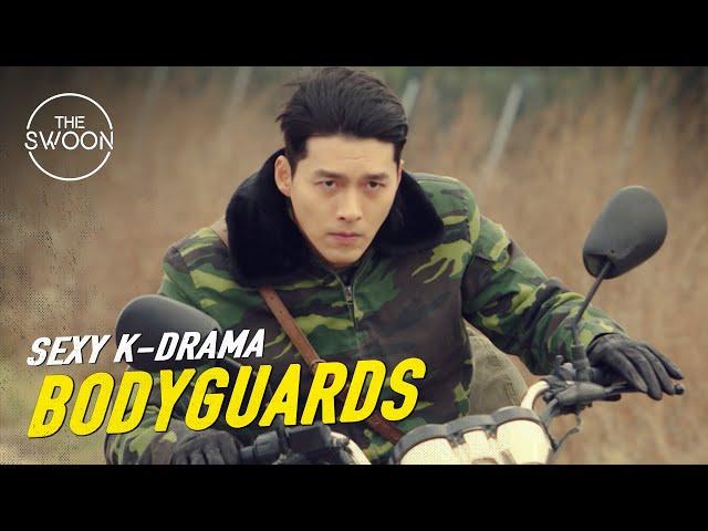 Sexy K-drama bodyguards being sexy [ENG SUB]