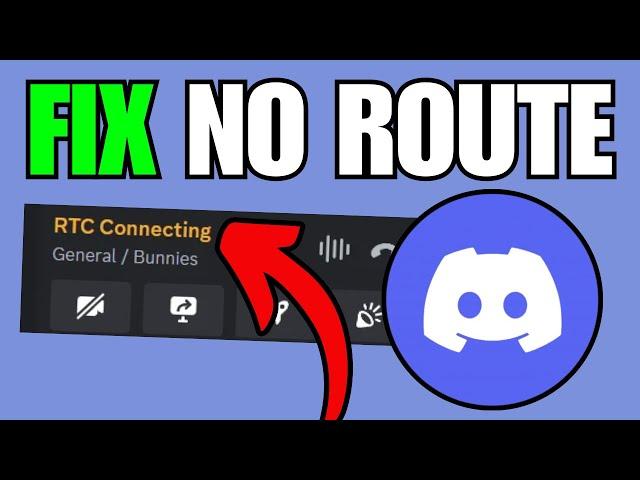 How To Fix Discord No Route RTC Connecting Problem