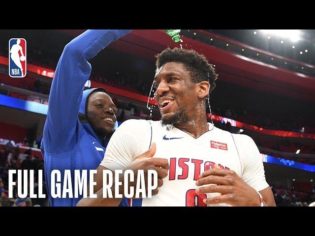 BULLS vs PISTONS | Langston Galloway's 3-Point Barrage Propels Pistons | March 10, 2019