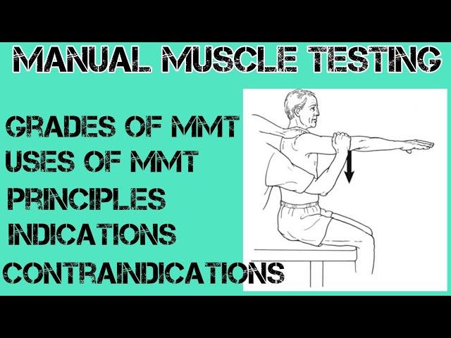 All you need to know about MMT (manual muscle testing) in 10 mins.