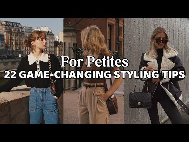 22 Game-changing Styling tips for Petites | Styling, Tips & Tricks for Petites