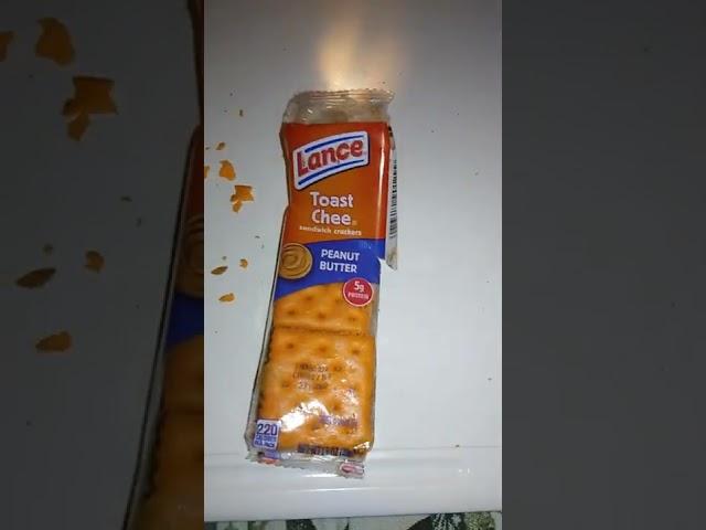 product review: Lance toast chee Peanut butter!!!