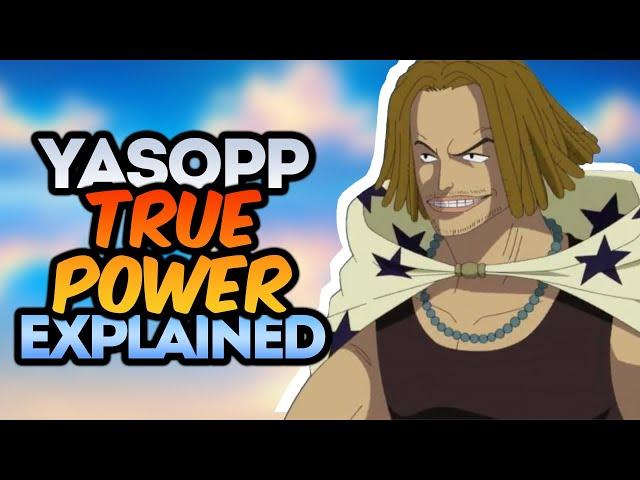 Yasopp TRUE POWER, Explained! | How strong Yasopp in One Piece?