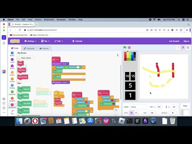 Scratch Tutorial | How To Create A Drawing App Using Scratch
