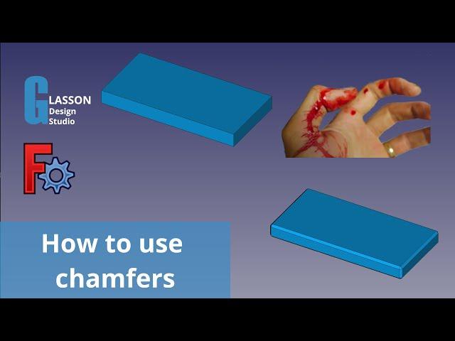 Howto use the Part Design Workbench Chamfer Tool