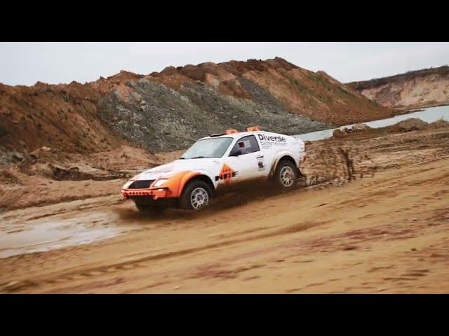 Custom-made NRF radiator for Porsche 924 at Dakar 2025