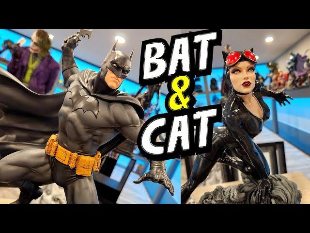 FIRST LOOK: Tweeterhead Batman & Catwoman Statues Revealed!