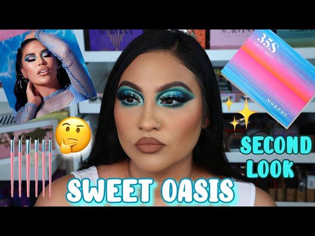 MORPHE SWEET OASIS | SECOND LOOK | MAKEUP TUTORIAL | GLAM BY GIGI