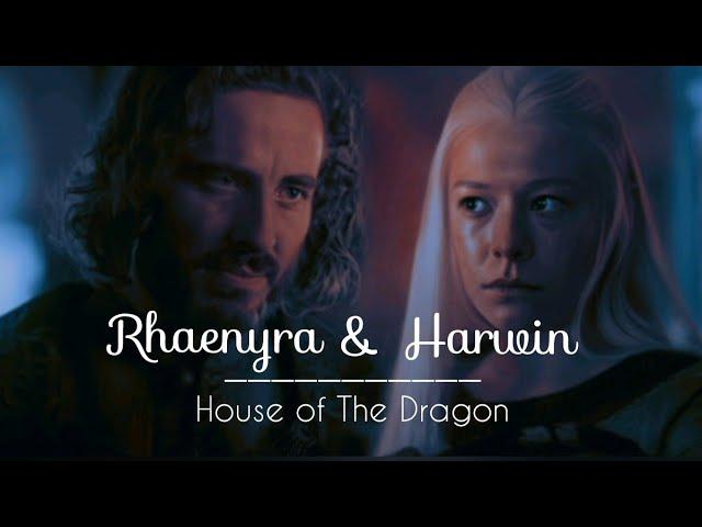 Rhaenyra Targaryen & Harwin Strong || House of The Dragon 《Golden Hours - JVKE》