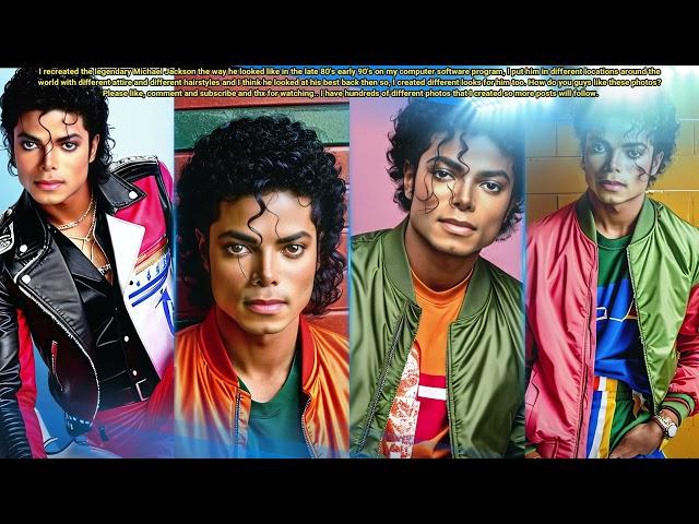 Vol. 1 - Michael Jackson In The Late 80's Early 90's Recreation On My Computer