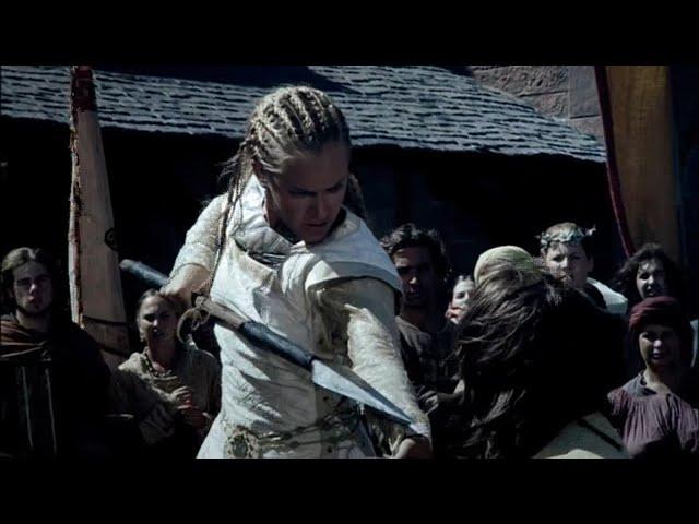 Kristanna Loken  in Ring of the Nibelungs (2004) | part8  Brunhild challenge Siegfried