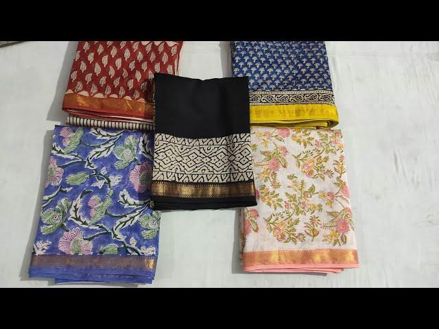 Maheshwari Silk Sarees new collection ।। Free shipping ।। silk Sarees collection।। part 2413