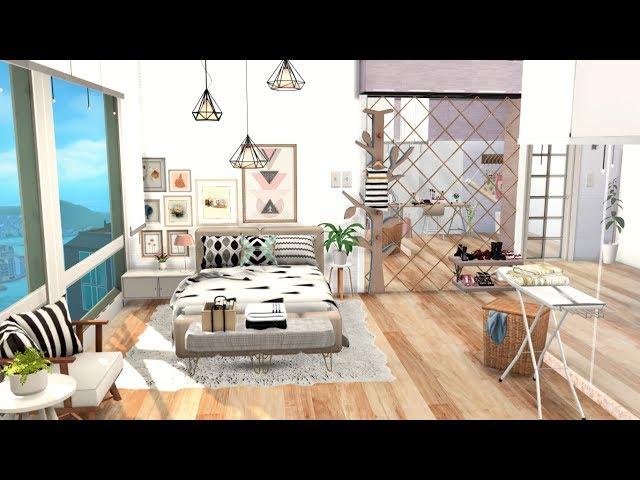 Modern Scandinavian Apartment | Stop Motion | THE SIMS 4