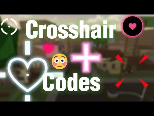 20 Crosshair Codes For Roblox Da Hood