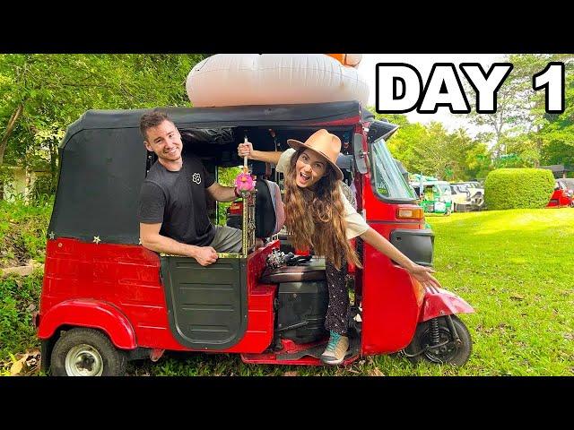 RACING ACROSS AN ENTIRE COUNTRY IN A TUKTUK   Day 1