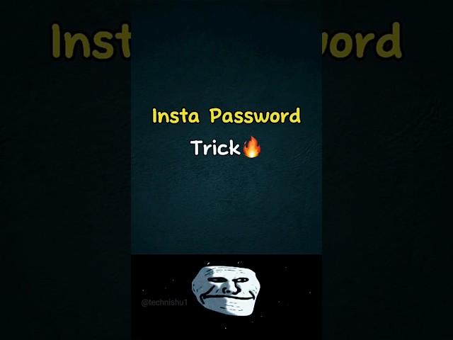 Instagram new hacks and tricks 2024 | insta password viral tricks #shorts