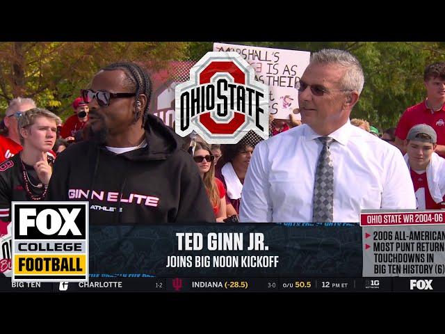 Ted Ginn Jr. & Urban Meyer discuss why Ohio State's offense is so explosive | Big Noon Kickoff