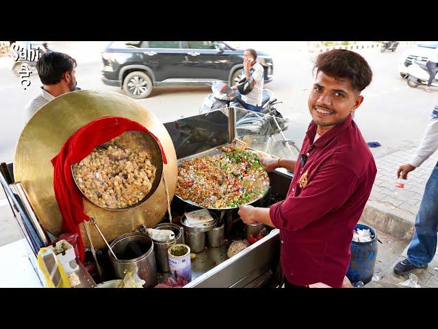 Only 30/- Rs | Desi Ghee के Punjabi Chole Kulche | Street Food India