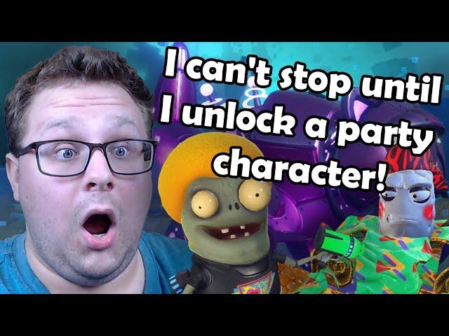 Playing PVZ Garden Warfare 2 until I unlock a party character!