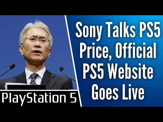 Sony Waiting For Xbox Series X Price Reveal Before Determining PS5 Price, Official PS5 Website is Up