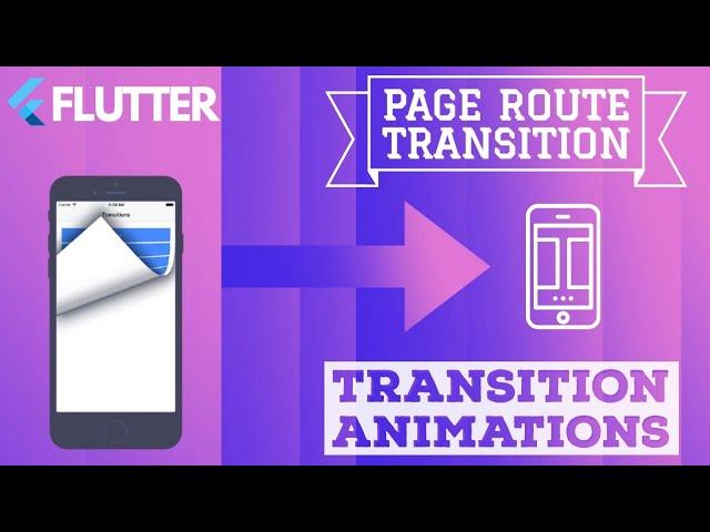 Page Route Transitions || Flutter Transition Animations || Enhance UI Design