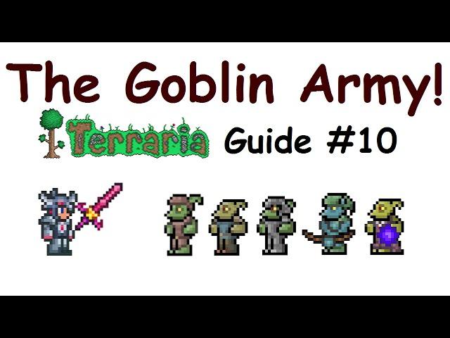 Goblin Army Attack/Invasion, Terraria Guide #10 (Let's Play/Tutorial, PC 1.3 Gameplay)