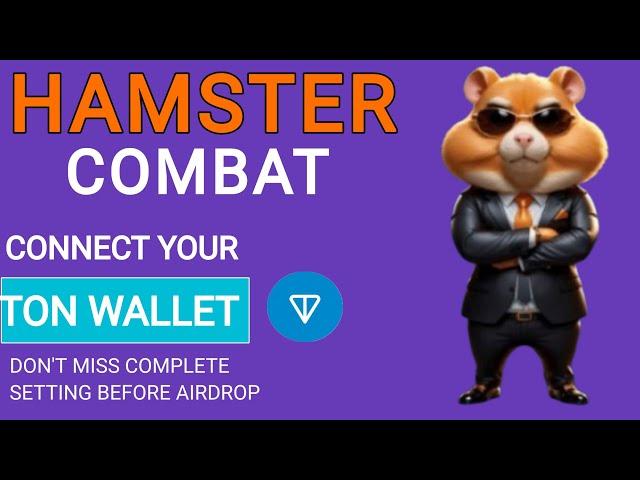 Hamster kombat connect your ton wallet with complete setting| Hamster Kombat Wallet Connect |