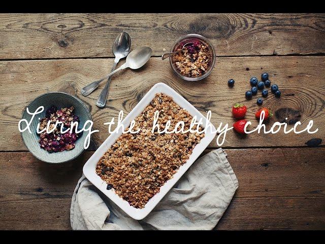 Berry Crumble | Living The Healthy Choice