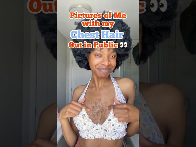 My Chest Hair in Public  #bodyhair #fashion #bodypositive #bodypositivity #selflove