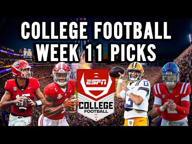 College Football Week 11 Picks & Predictions