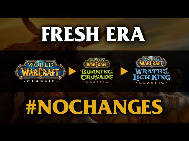 Blizzard Won't Do Era Fresh - Classic+ is Coming