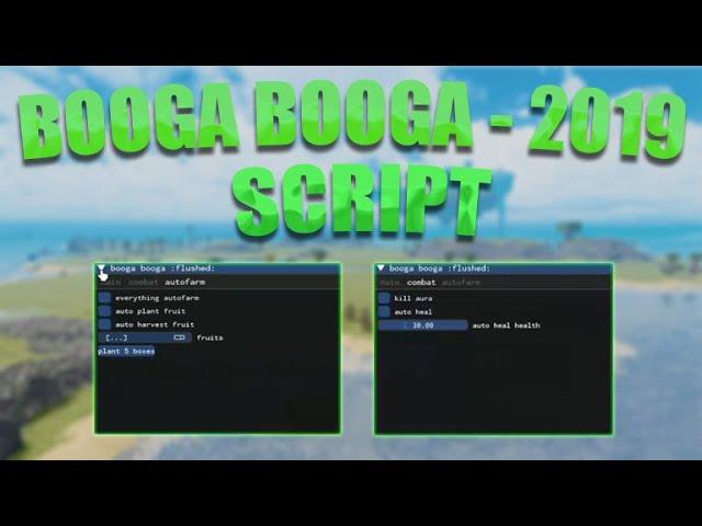 BOOGA BOOGA 2019 SCRIPT ROBLOX - AutoFarm, Fly, KillAura