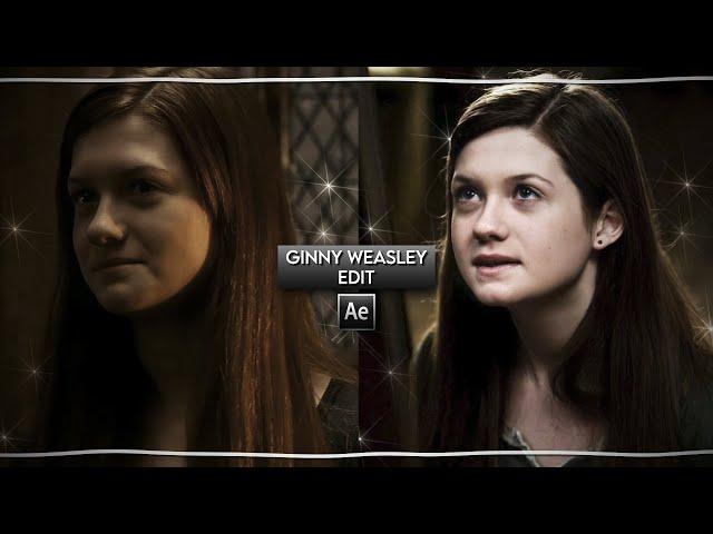 GINNY WEASLEY EDIT - DON'T BLAME ME, LOVE MADE ME CRAZY