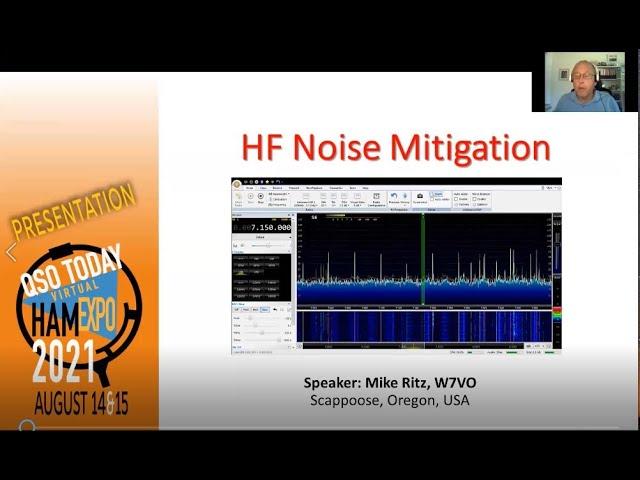 HF Noise Mitigation Seminar by W7VO