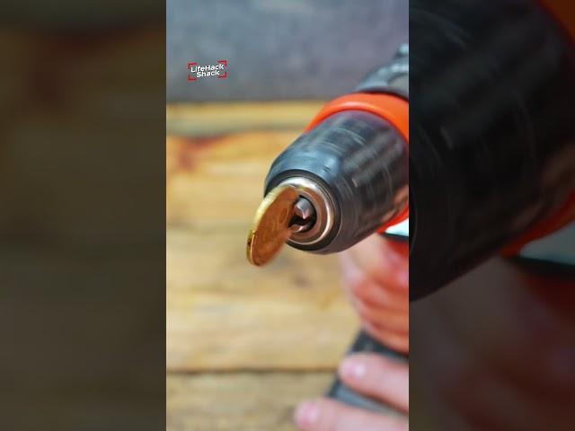 How to Unscrew a Screw Using a Coin. Must-Know Trick! #shorts #diy #tips