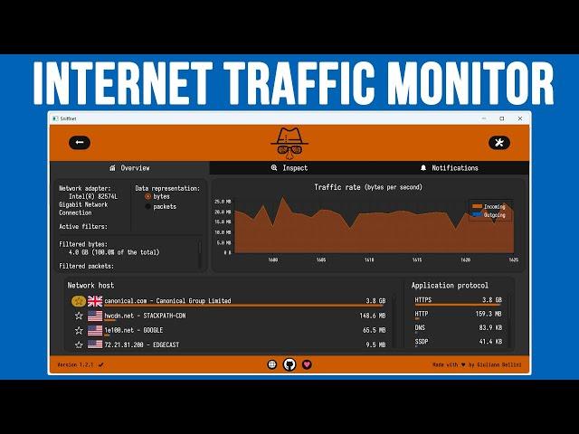 How to Monitor Your Internet Traffic with Sniffnet